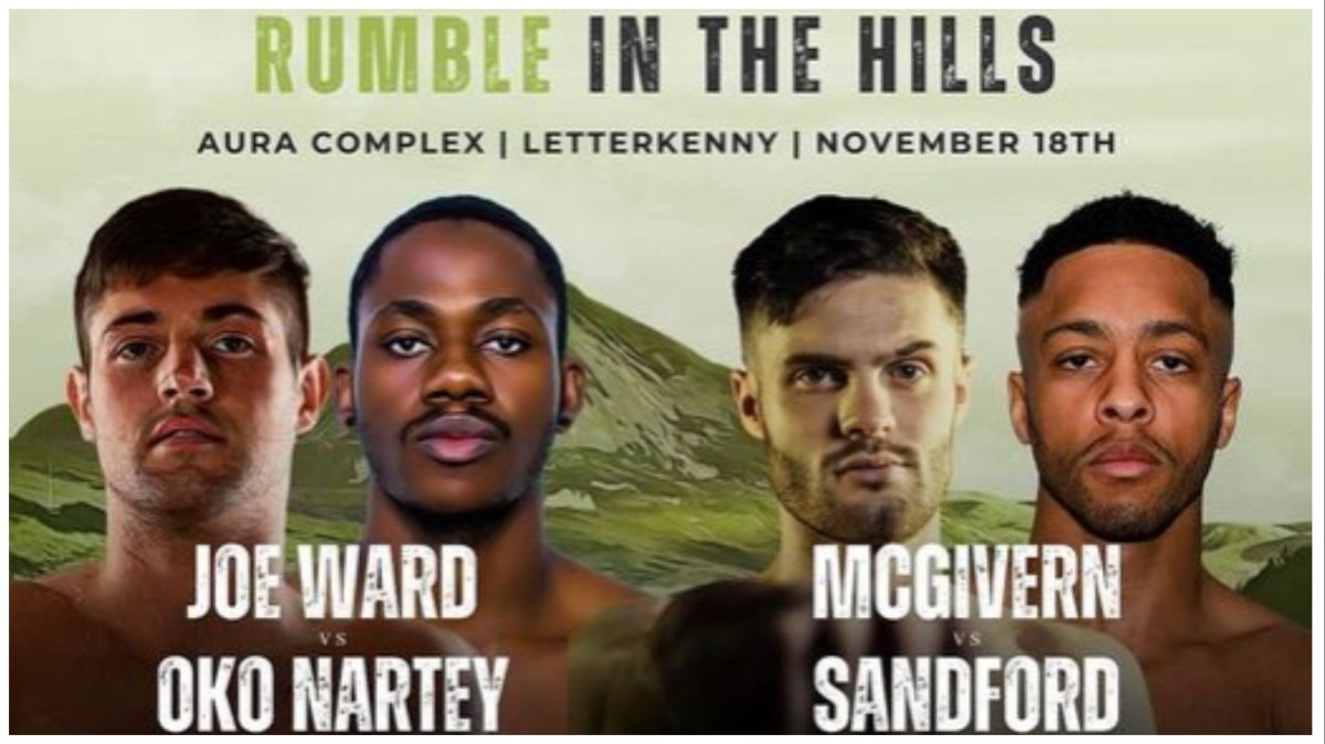 HOW TO WATCH Joe Ward topped Rumble in the Hills card Irish Boxing