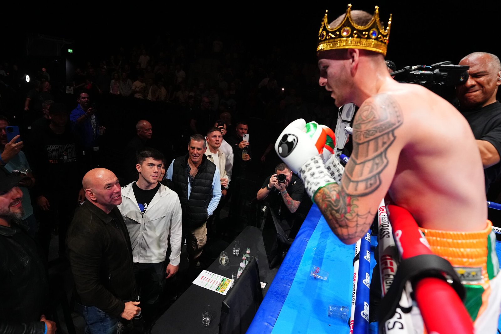 UFC boss man Dana White has once again shared his love for Cobh's cotender King Callum Walsh ahead of Walsh's latest fight