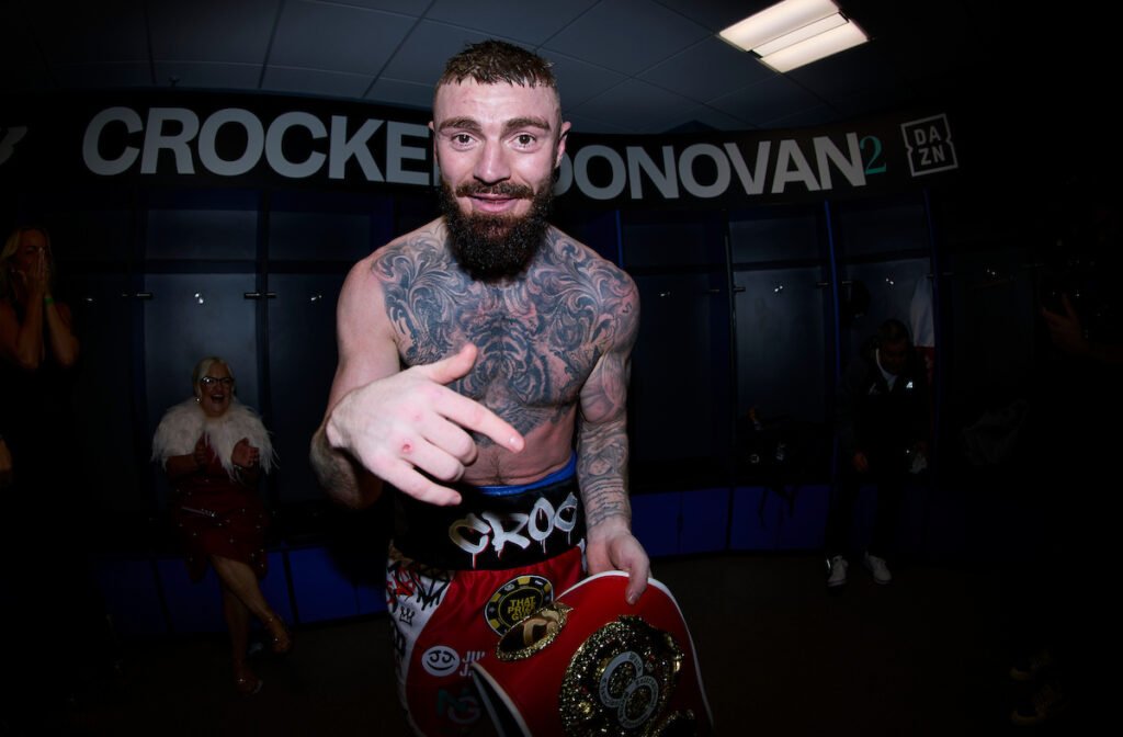 It’s All ’90s Retro for Lewis Crocker With Benn and Eubank Links