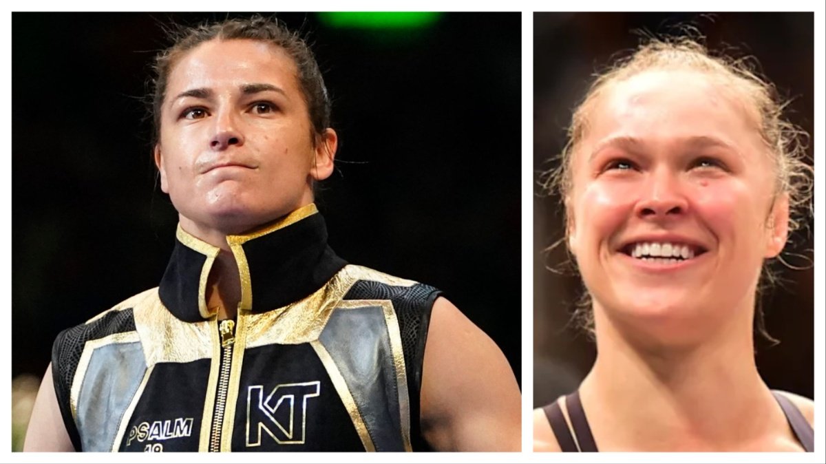 Katie Taylor Reacts to Ronda Rousey Fight Talk - Irish Boxing